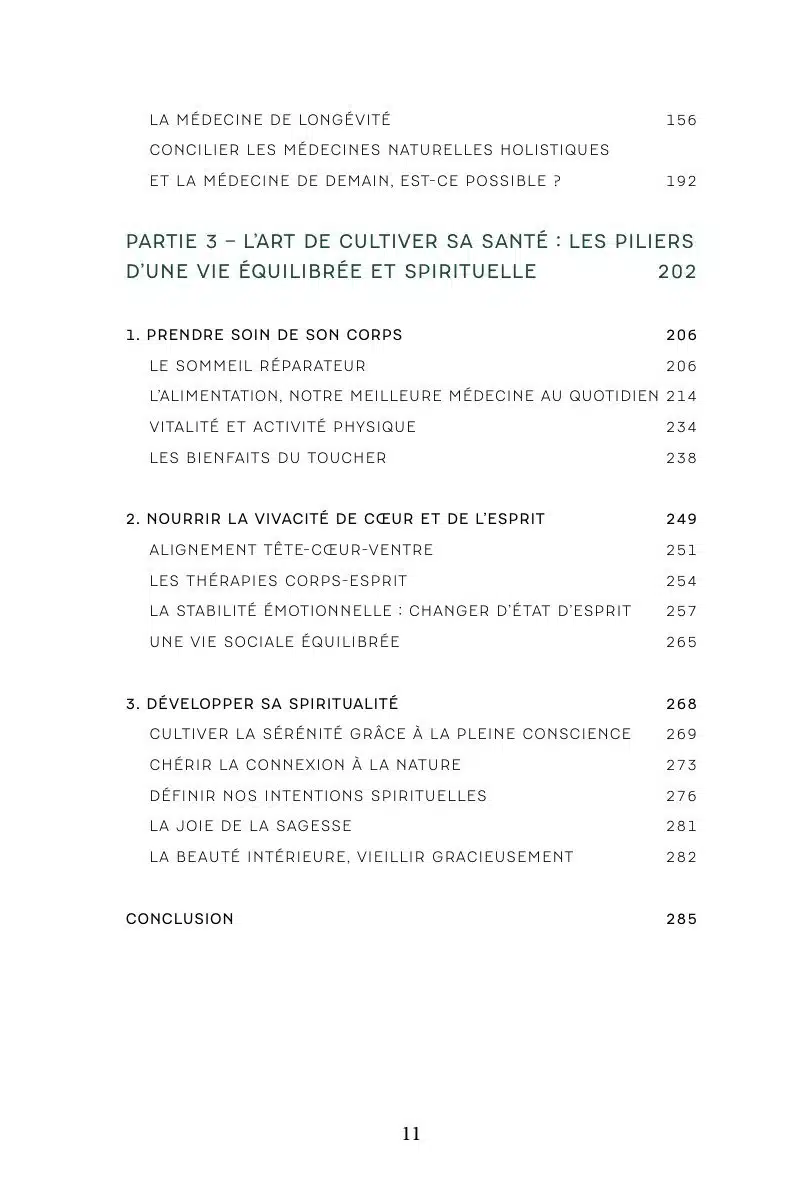 Table des matières — page 11.